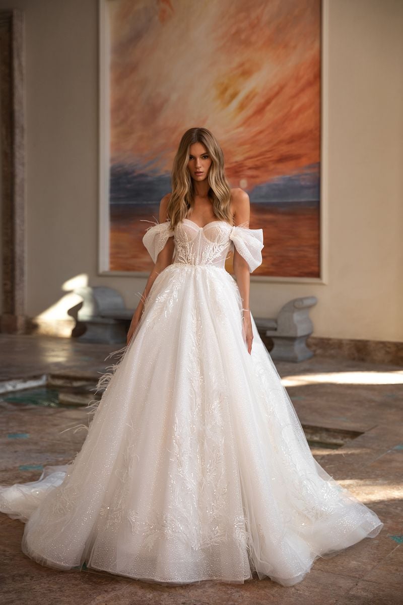 Wedding dress SERRA Product for Sale at NY City Bride