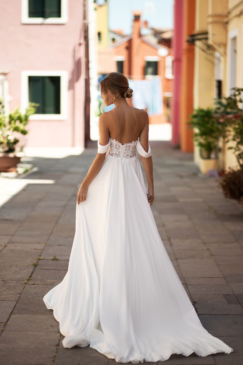 Plus size wedding dress S-690-Nili for Sale at NY City Bride