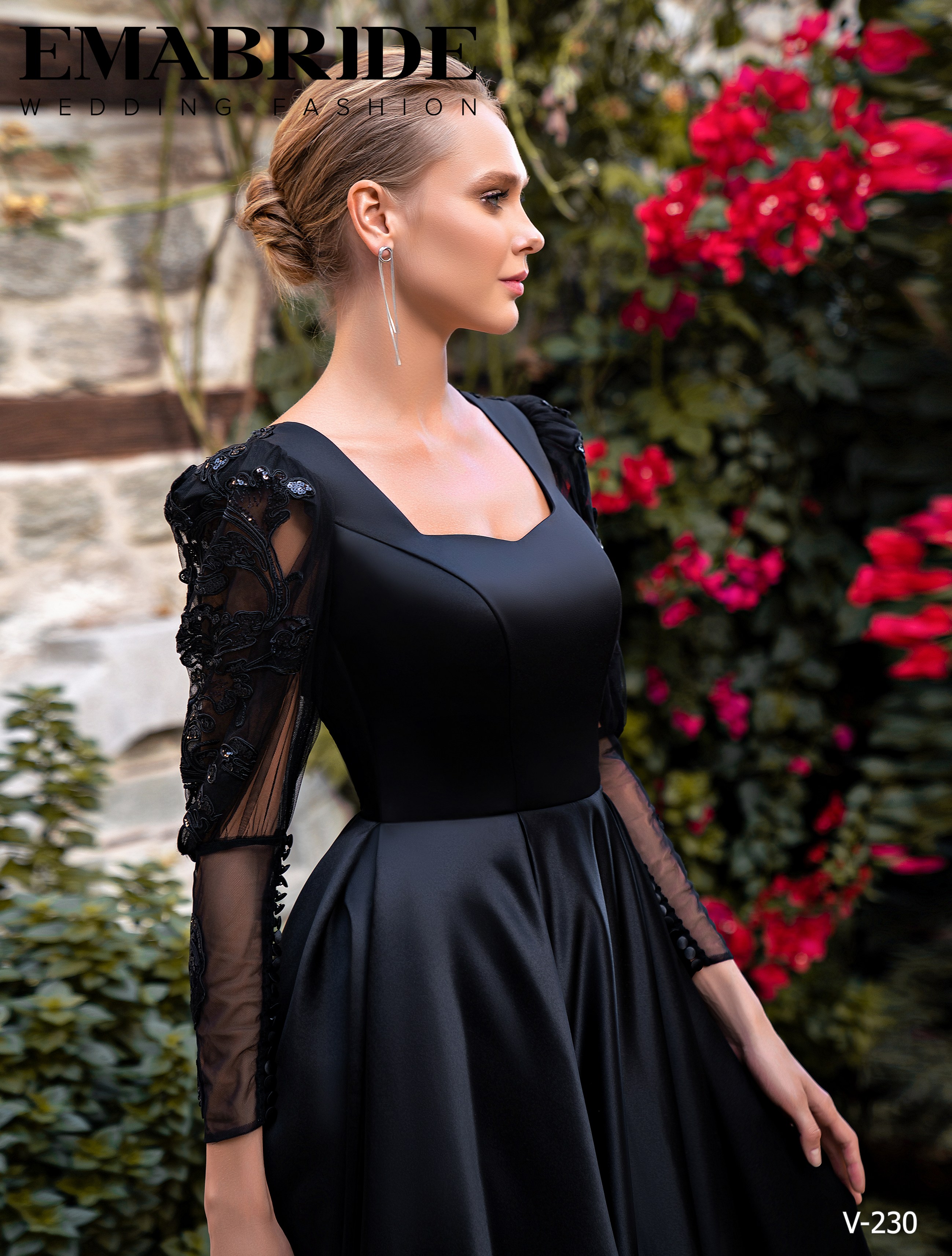 Elegant A-line Evening Dress Satin Vacation Dresses Y7117
