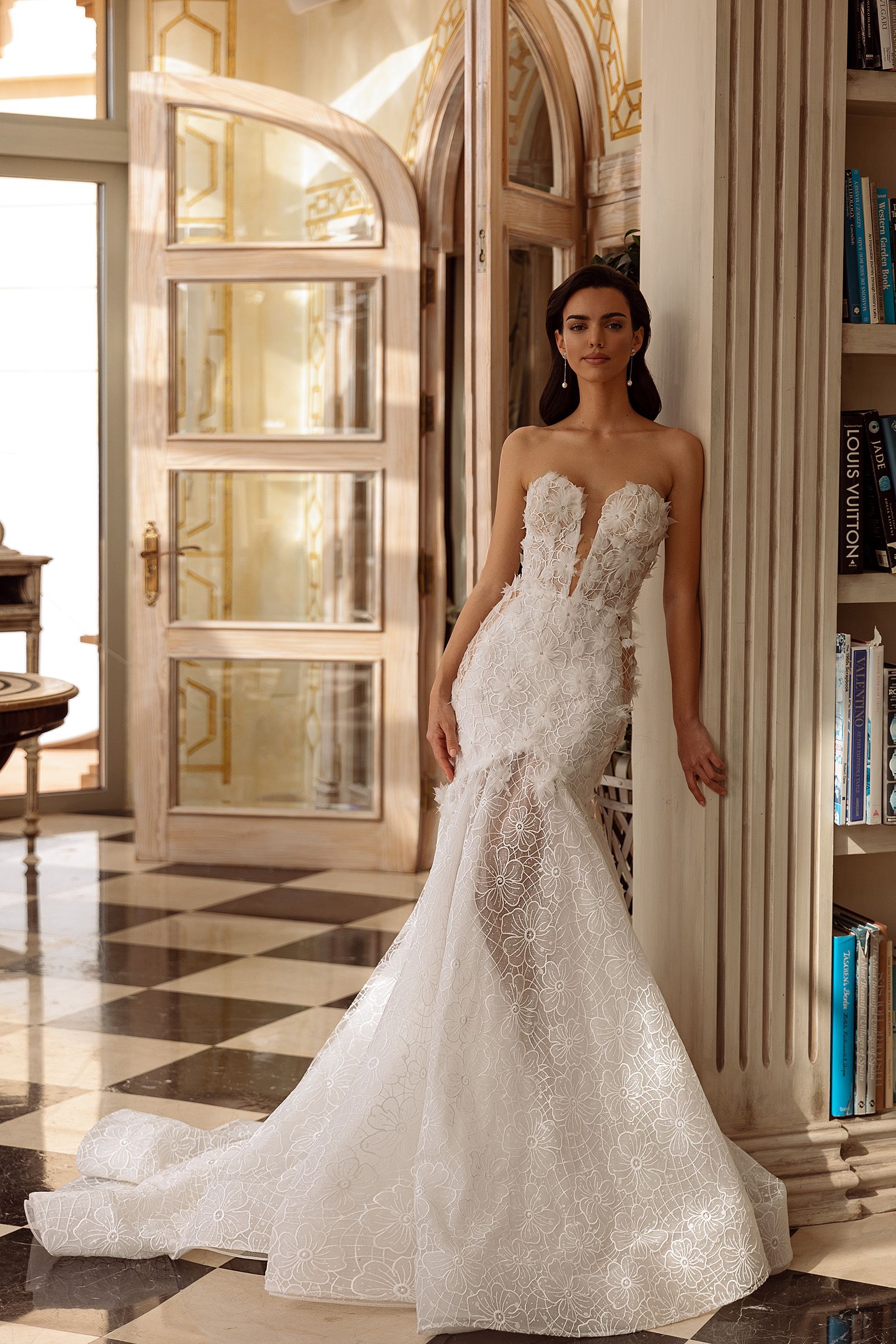 Louis Vuitton  Gorgeous gowns, Gowns, Wedding dresses