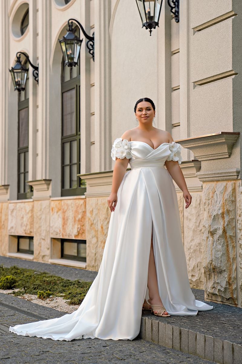 Plus size wedding dress S-702-Naja Product for Sale at NY City Bride
