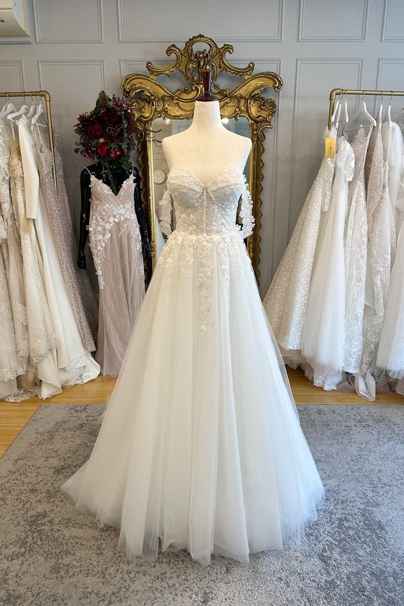 Bargain wedding dresses near me best sale