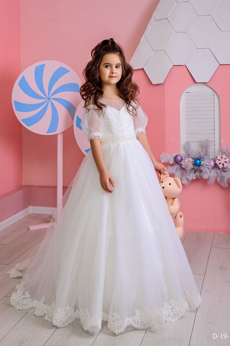 Buy HANGON Teenage Girls Dresses for Girl 10 12 14 Year Birthday Fancy Prom  Gown Flower Wedding Children Princess Party Dress Kids Clothing at Amazon.in