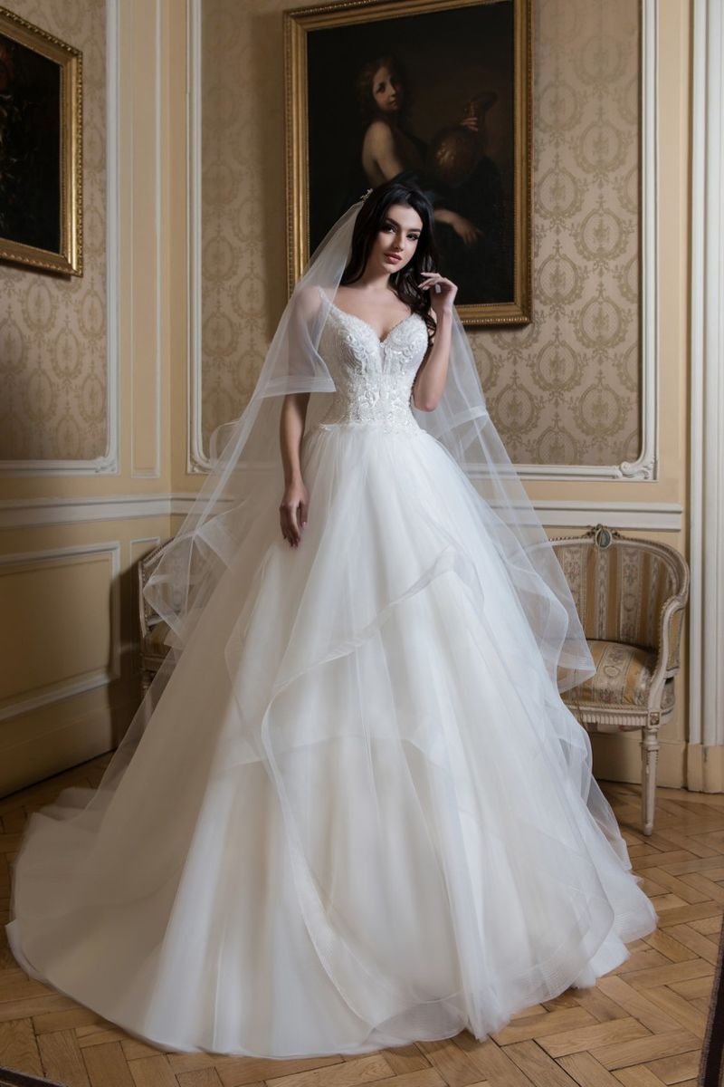 A-line Wedding Dress Angel, Cathedral Wedding Dress, Ivory Wedding Dress,  Lace Wedding Dress - Etsy